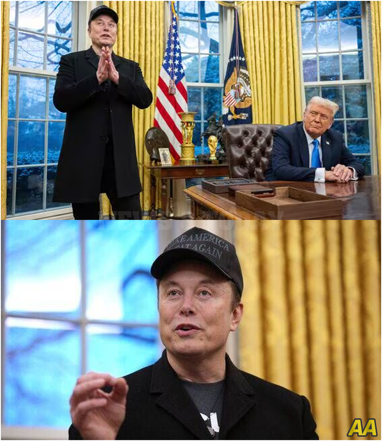 Elon Musk’s cute son X steals show in Oval Office with President Trump ...